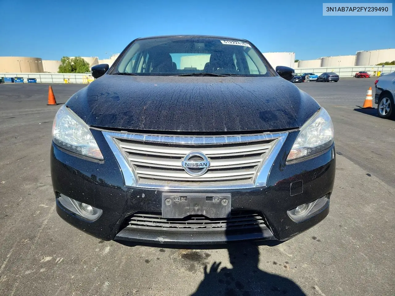 2015 Nissan Sentra Sl VIN: 3N1AB7AP2FY239490 Lot: 61222416