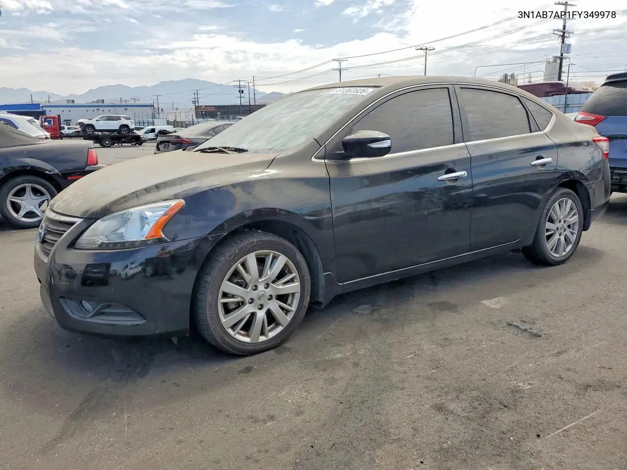 2015 Nissan Sentra Sl VIN: 3N1AB7AP1FY349978 Lot: 61362826