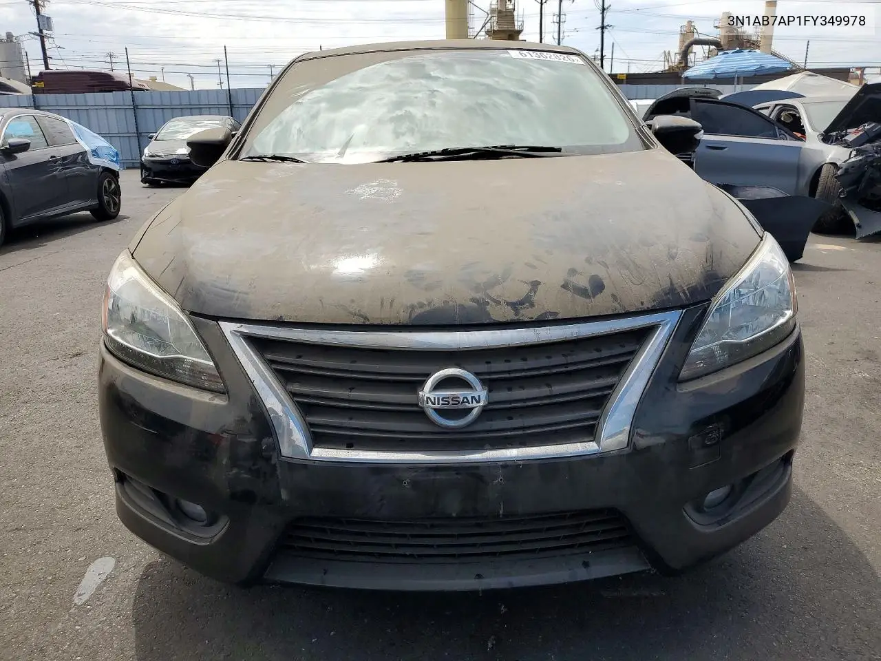2015 Nissan Sentra Sl VIN: 3N1AB7AP1FY349978 Lot: 61362826