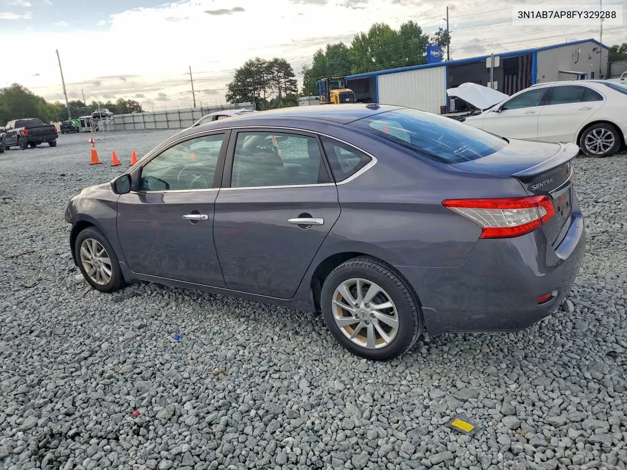 2015 Nissan Sentra Sv VIN: 3N1AB7AP8FY329288 Lot: 62067966