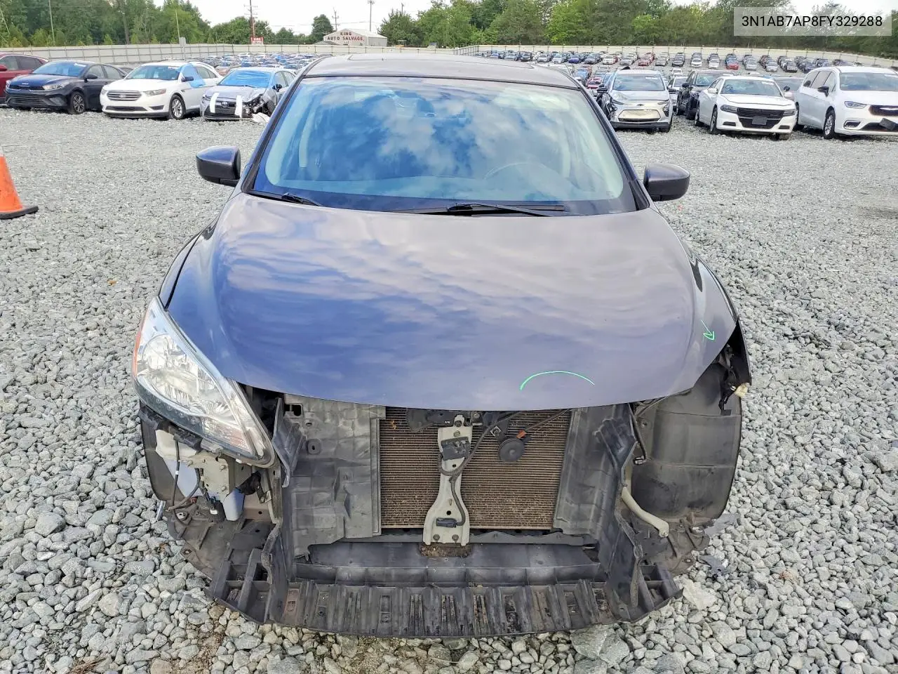 2015 Nissan Sentra Sv VIN: 3N1AB7AP8FY329288 Lot: 62067966