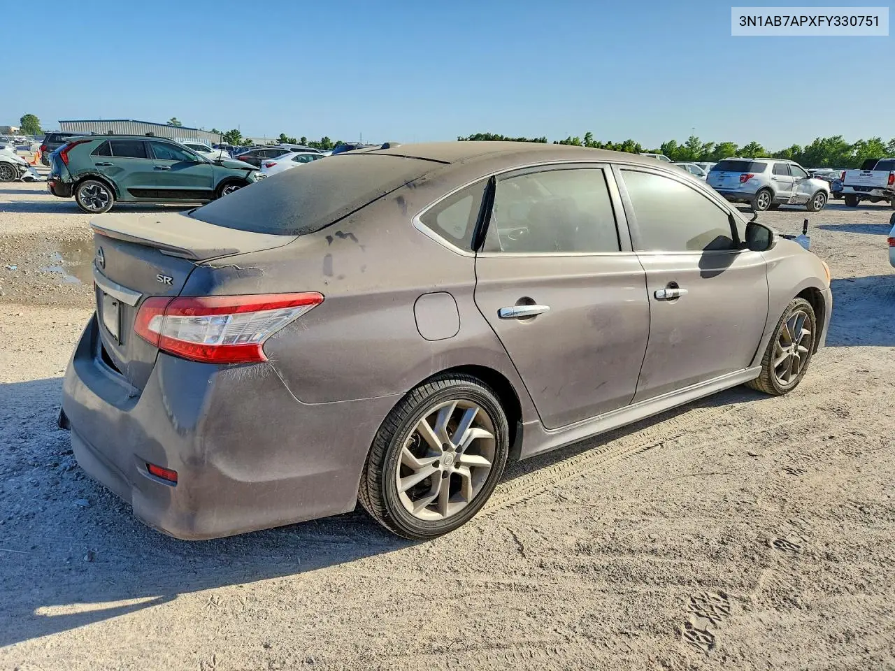 2015 Nissan Sentra Sr VIN: 3N1AB7APXFY330751 Lot: 62105316