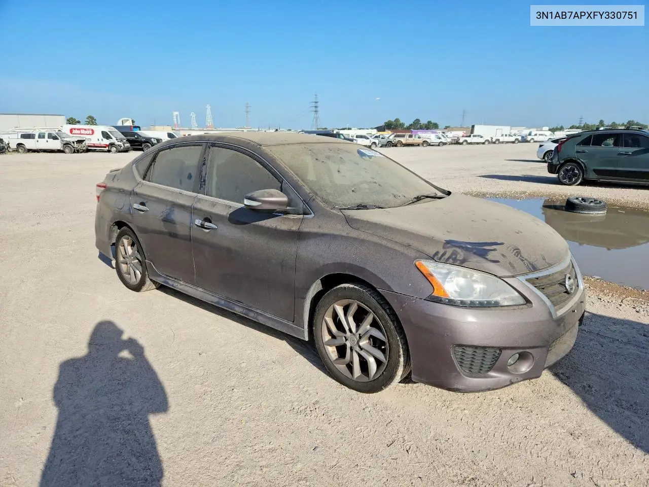 2015 Nissan Sentra Sr VIN: 3N1AB7APXFY330751 Lot: 62105316