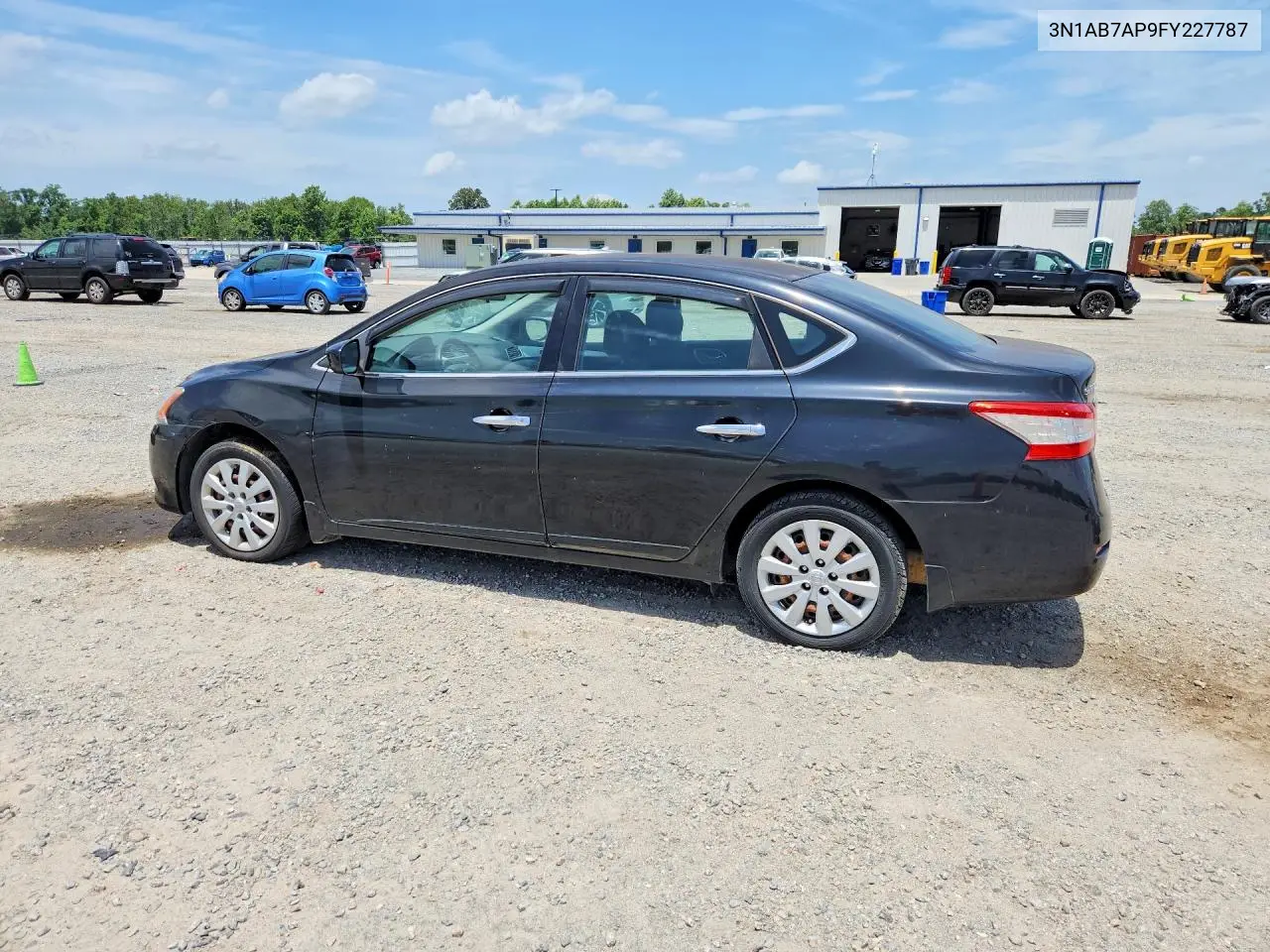 2015 Nissan Sentra S VIN: 3N1AB7AP9FY227787 Lot: 62218996