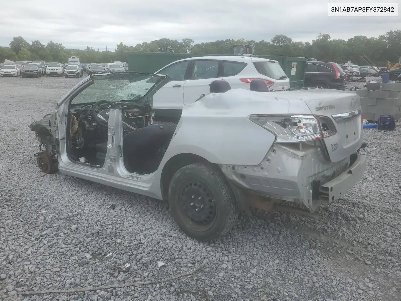 3N1AB7AP3FY372842 2015 Nissan Sentra S