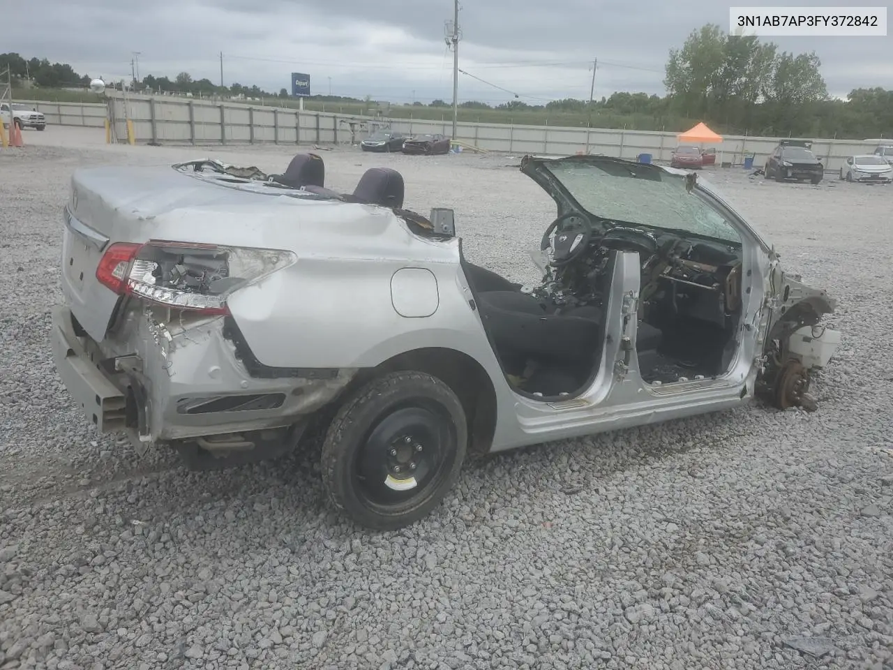 3N1AB7AP3FY372842 2015 Nissan Sentra S