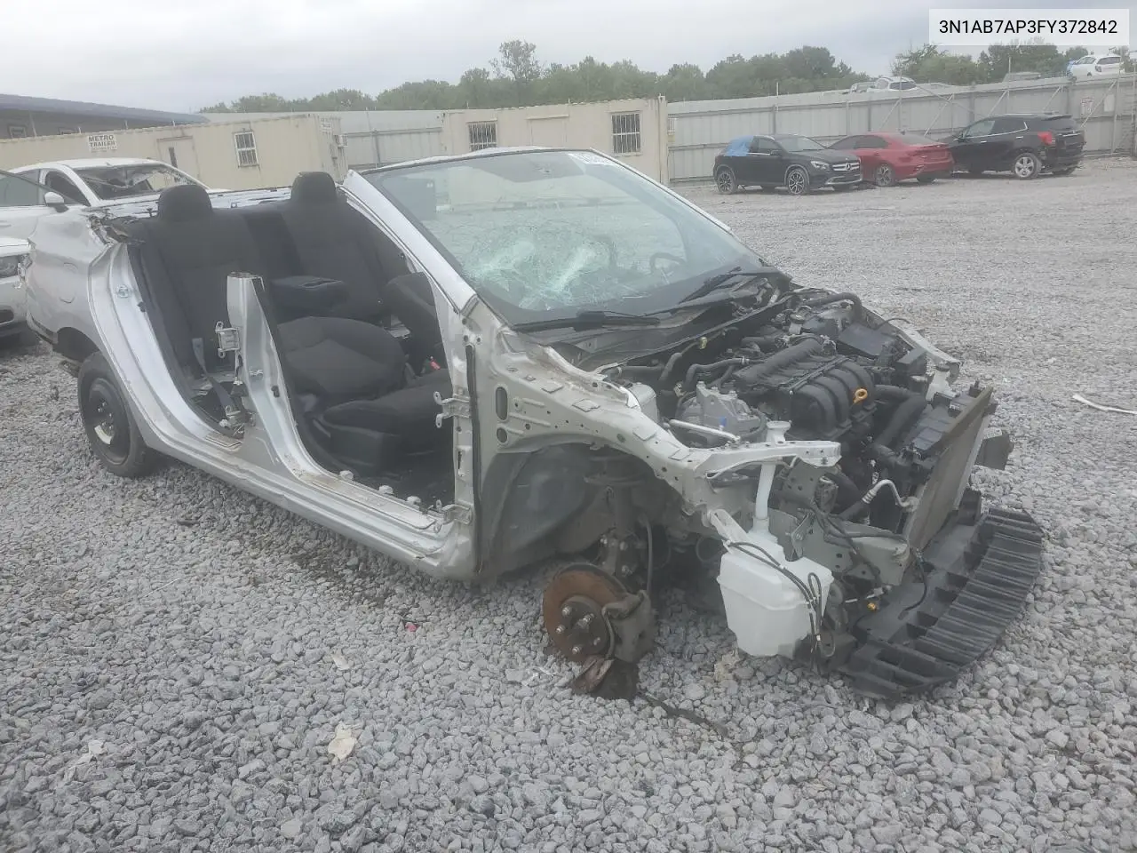 3N1AB7AP3FY372842 2015 Nissan Sentra S