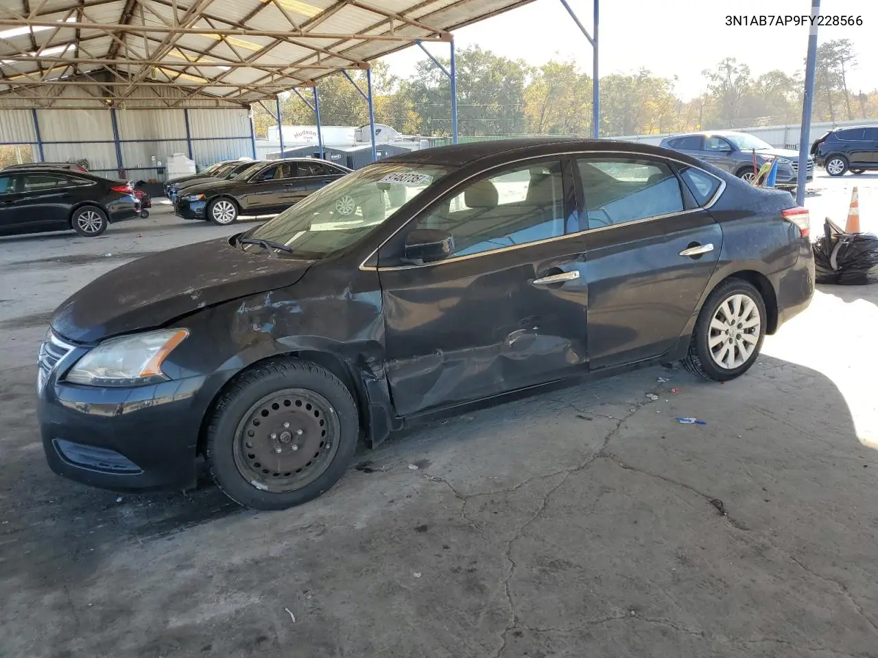 3N1AB7AP9FY228566 2015 Nissan Sentra S