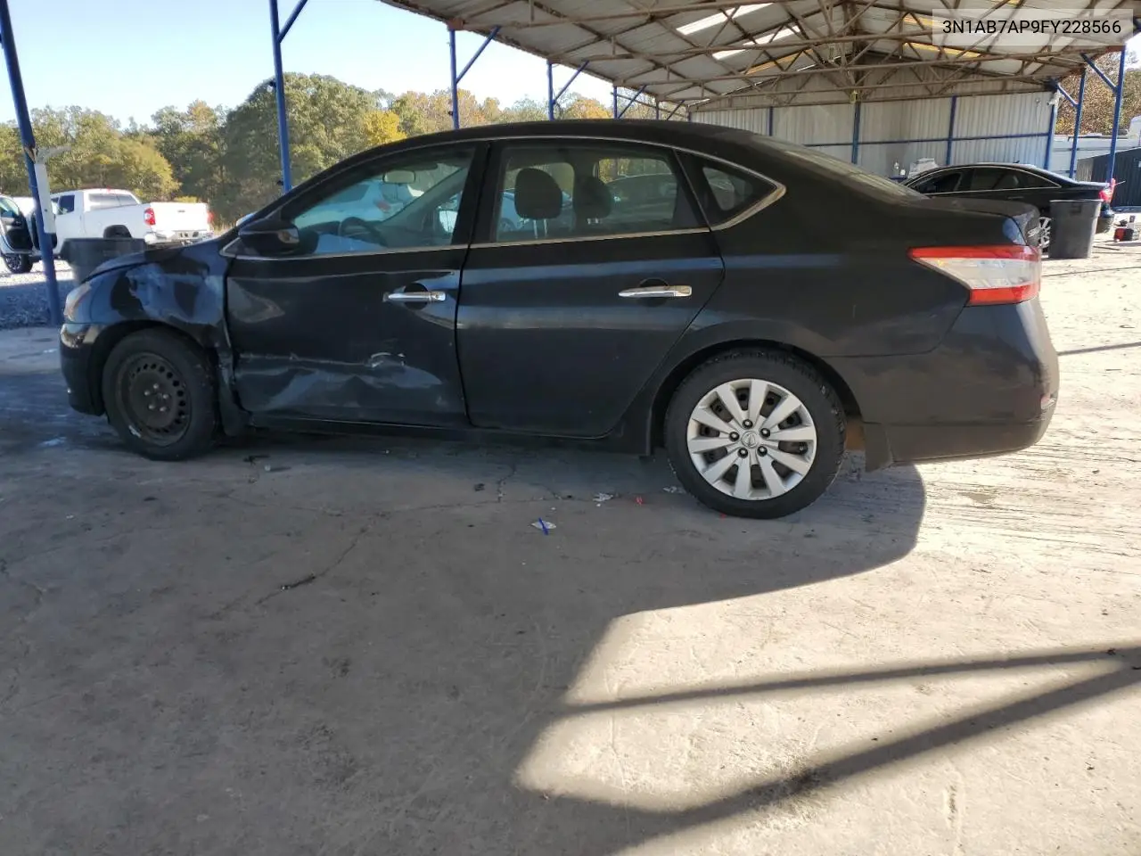 3N1AB7AP9FY228566 2015 Nissan Sentra S
