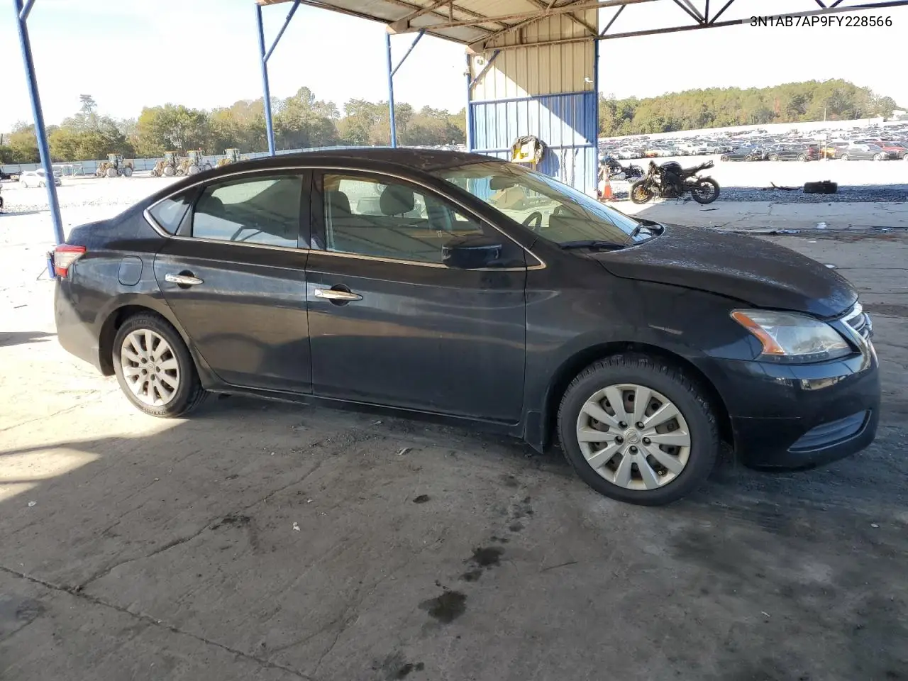 3N1AB7AP9FY228566 2015 Nissan Sentra S