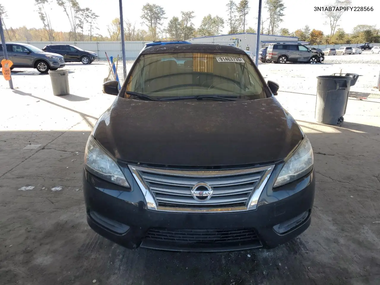 3N1AB7AP9FY228566 2015 Nissan Sentra S