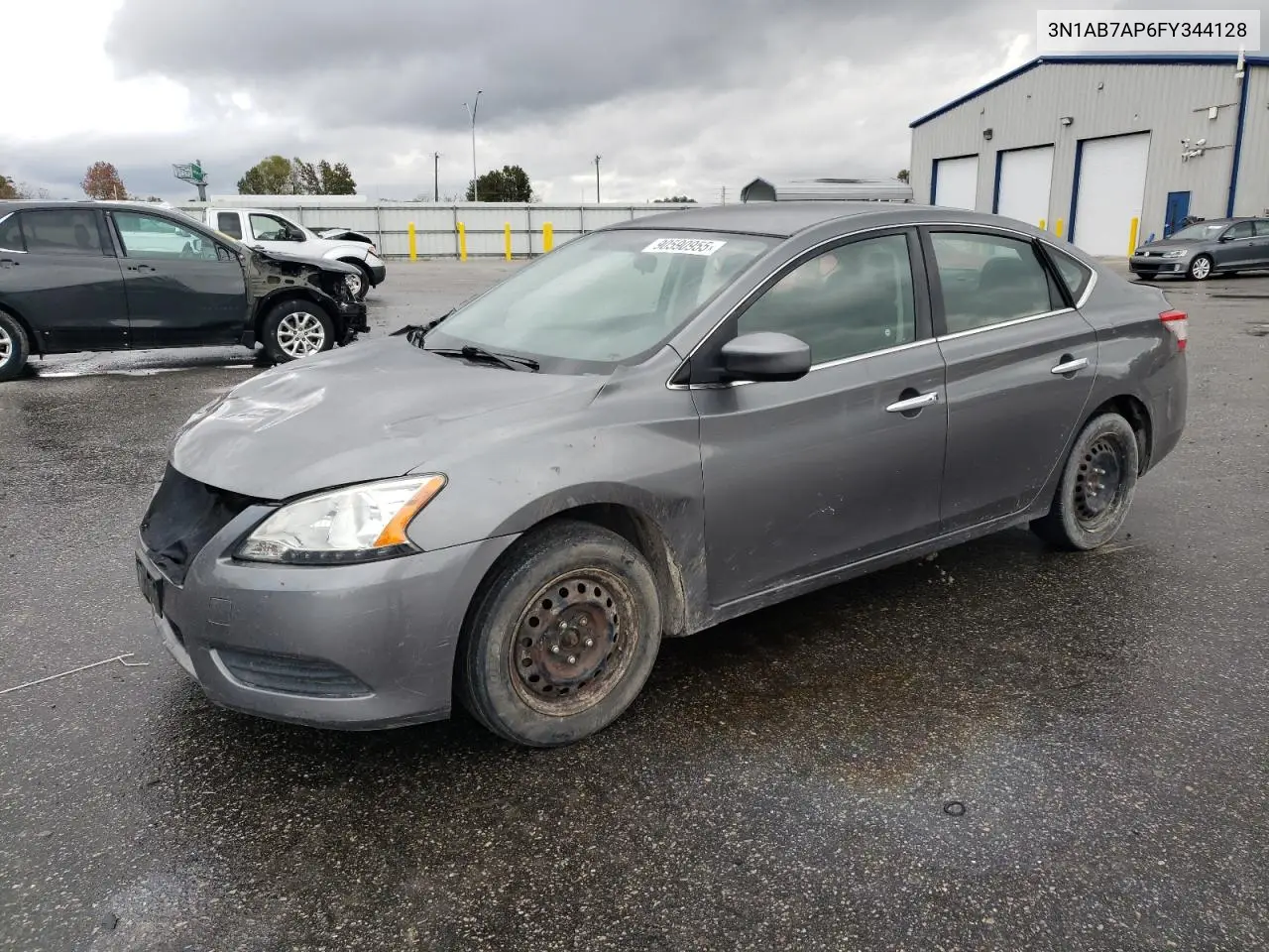 3N1AB7AP6FY344128 2015 Nissan Sentra S