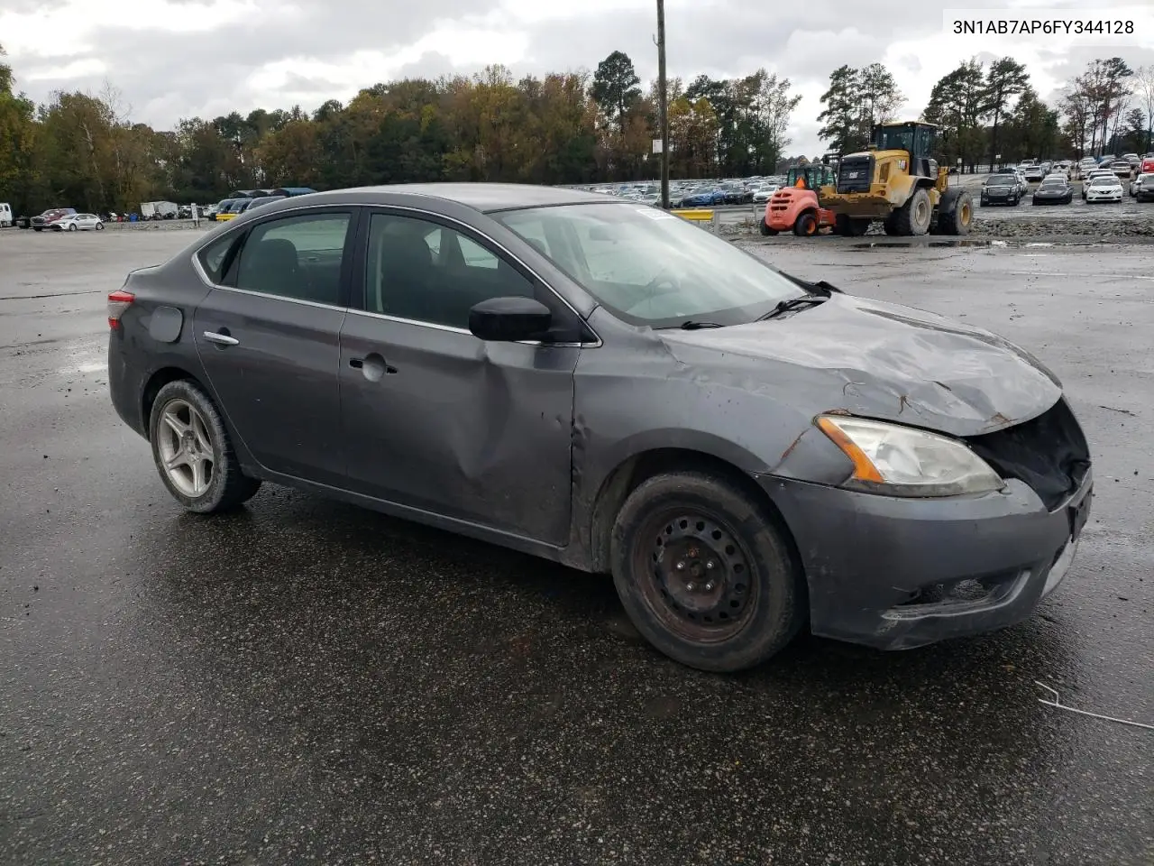 3N1AB7AP6FY344128 2015 Nissan Sentra S