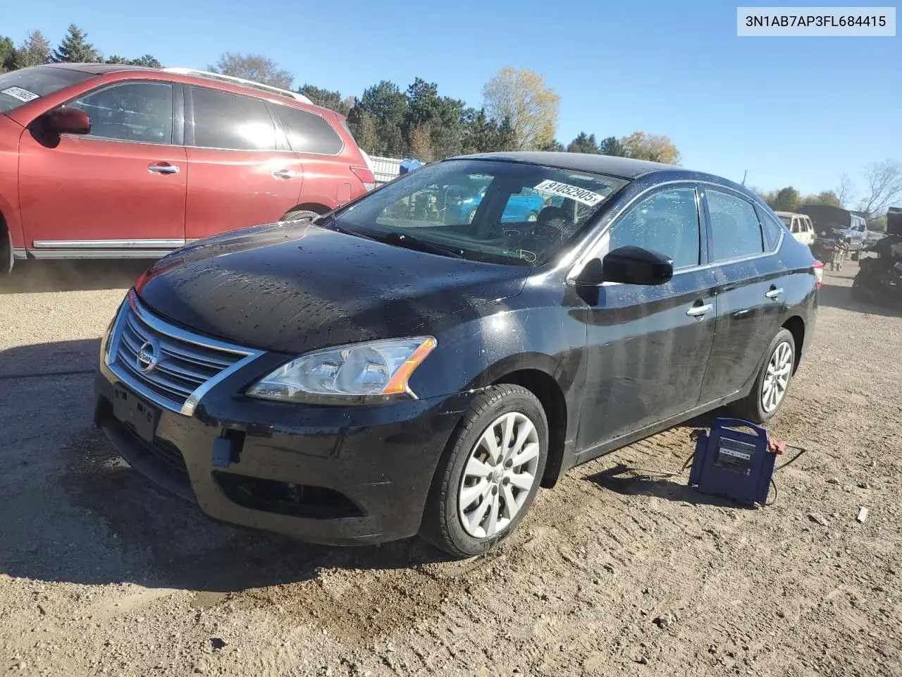 3N1AB7AP3FL684415 2015 Nissan Sentra S