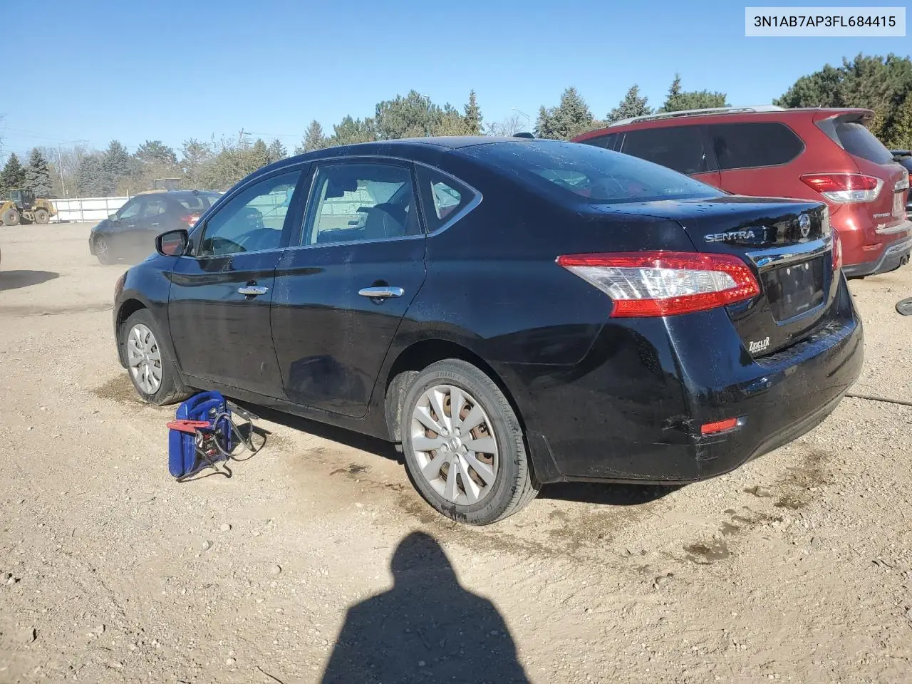 3N1AB7AP3FL684415 2015 Nissan Sentra S