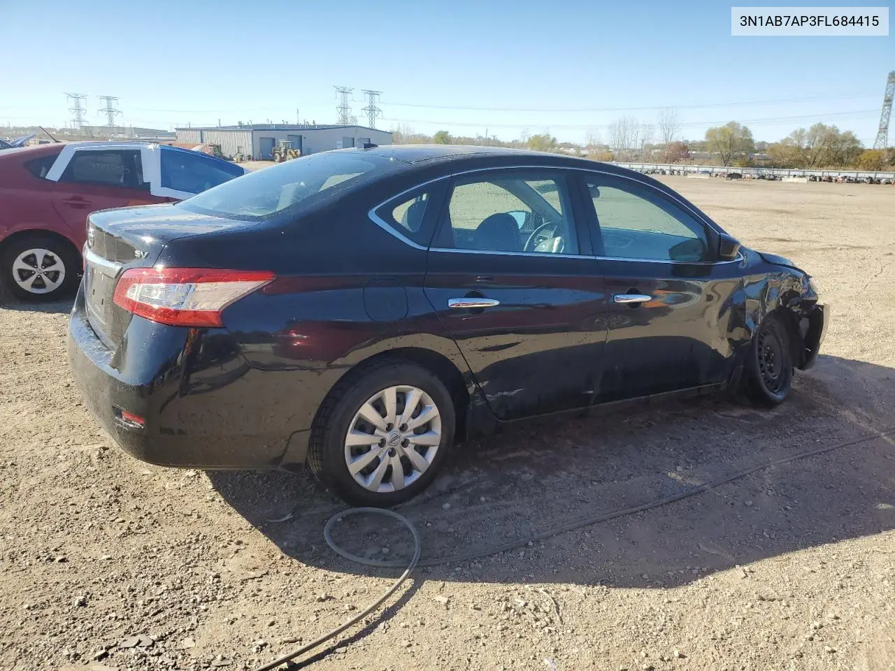 3N1AB7AP3FL684415 2015 Nissan Sentra S