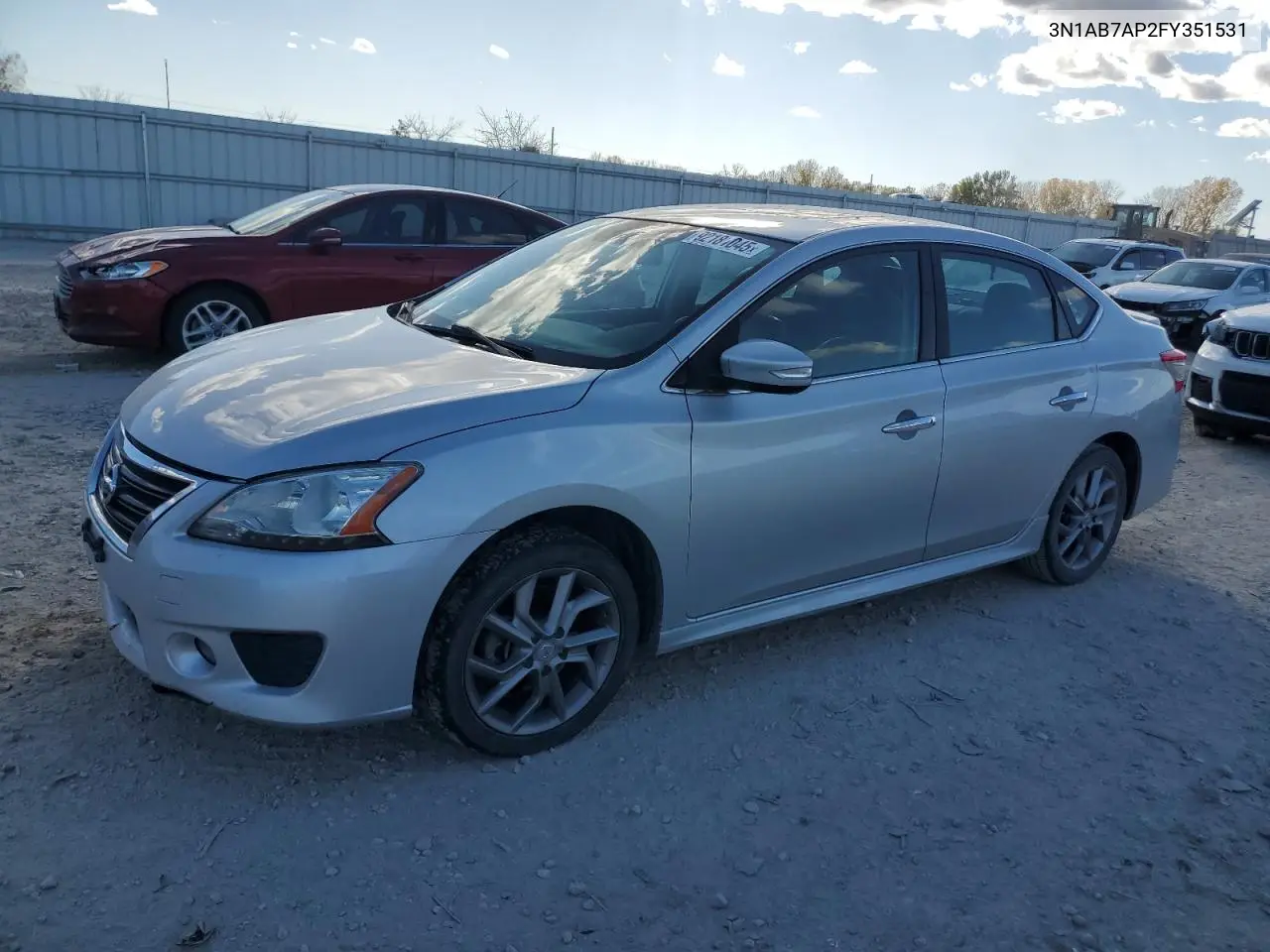 3N1AB7AP2FY351531 2015 Nissan Sentra S
