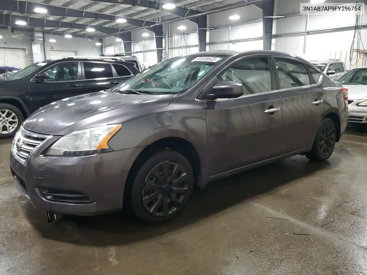3N1AB7AP9FY296754 2015 Nissan Sentra Sv