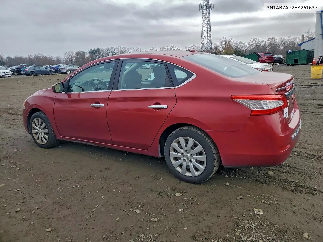3N1AB7AP2FY261537 2015 Nissan Sentra S