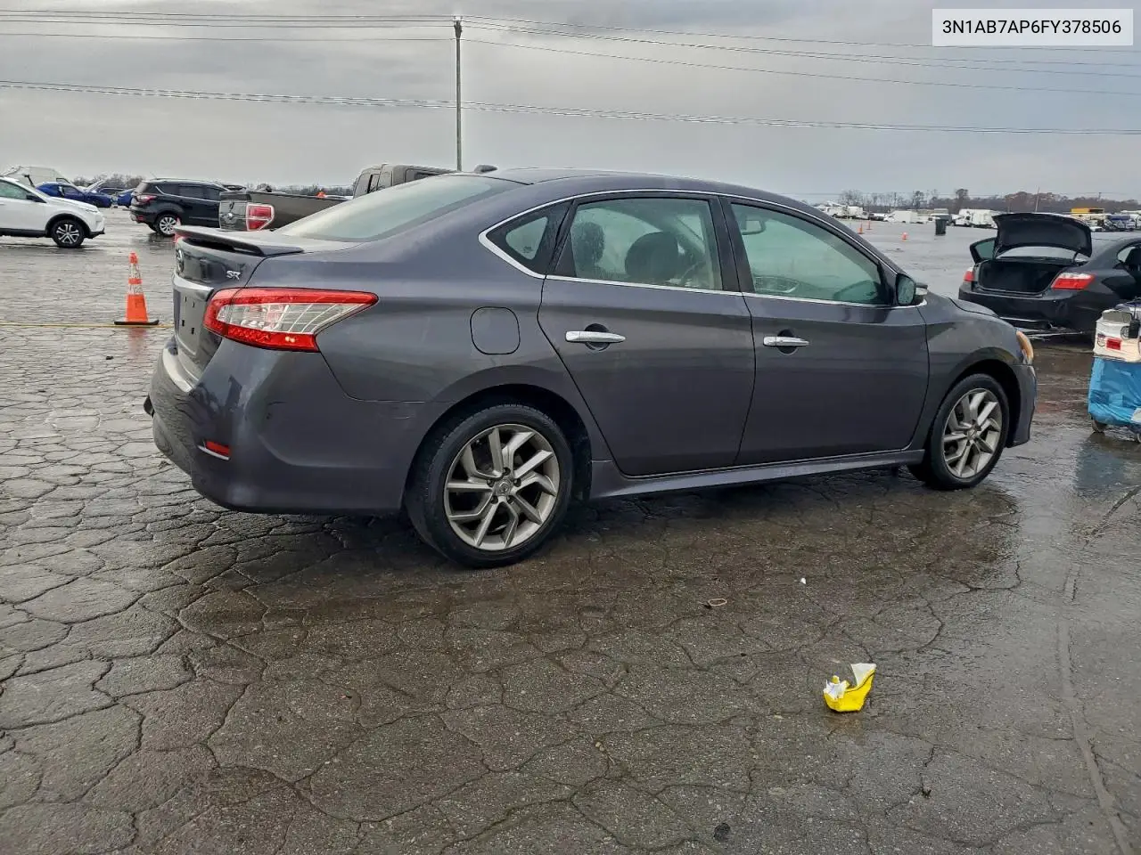 3N1AB7AP6FY378506 2015 Nissan Sentra S