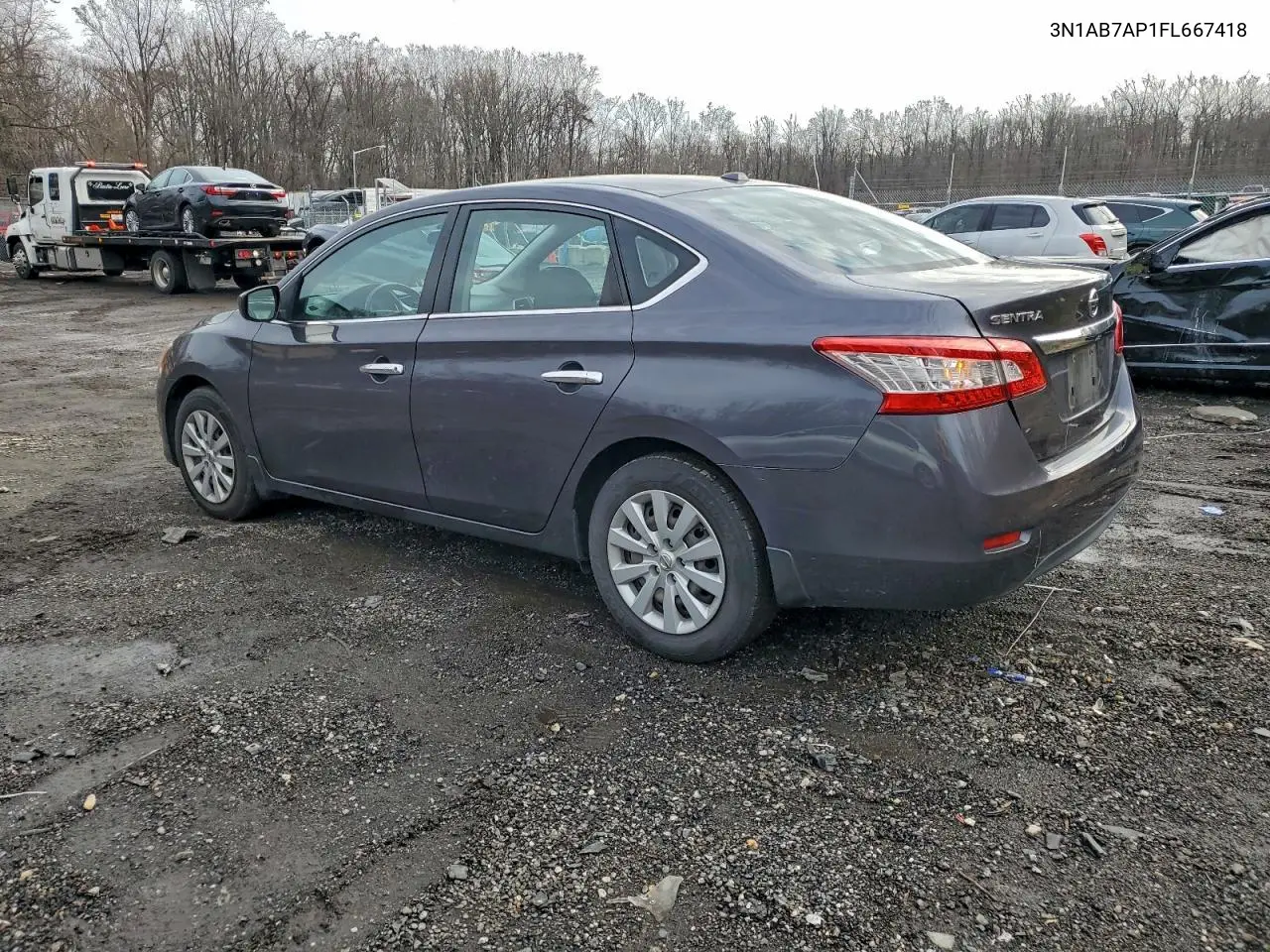 3N1AB7AP1FL667418 2015 Nissan Sentra S