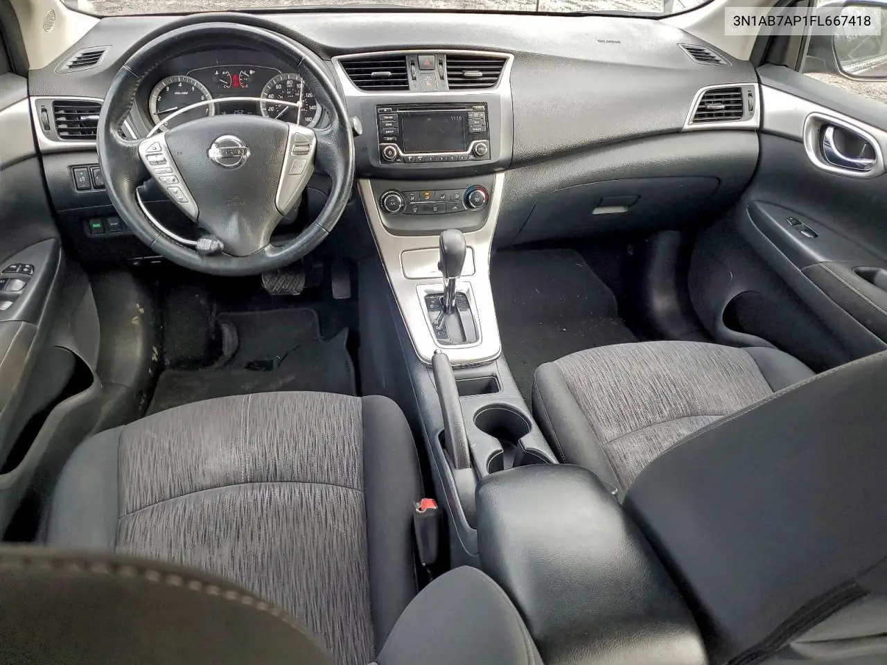 3N1AB7AP1FL667418 2015 Nissan Sentra S