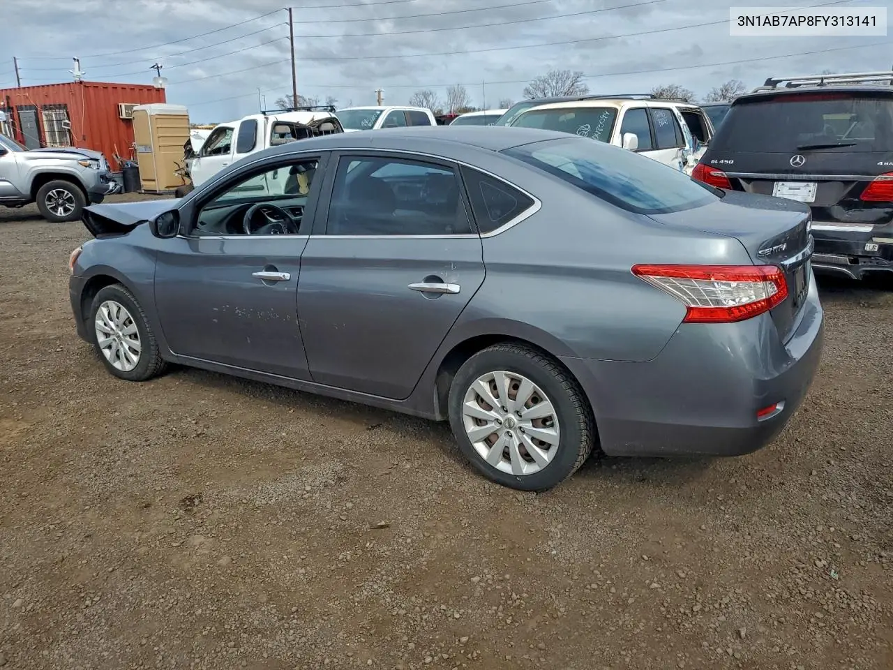 3N1AB7AP8FY313141 2015 Nissan Sentra S