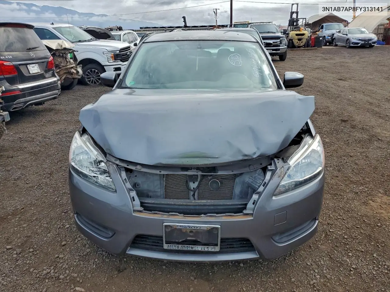 3N1AB7AP8FY313141 2015 Nissan Sentra S