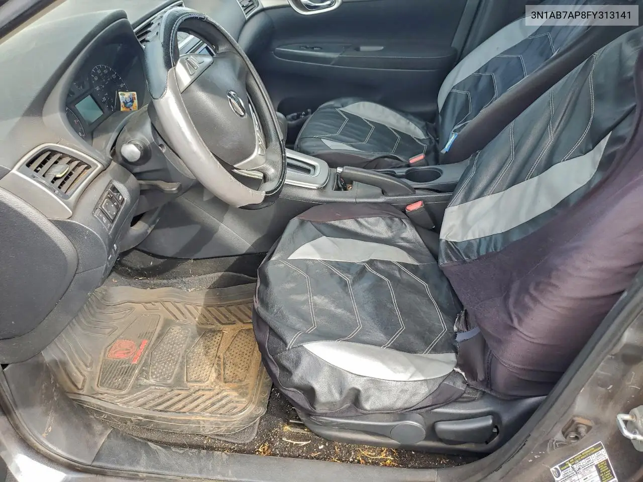3N1AB7AP8FY313141 2015 Nissan Sentra S
