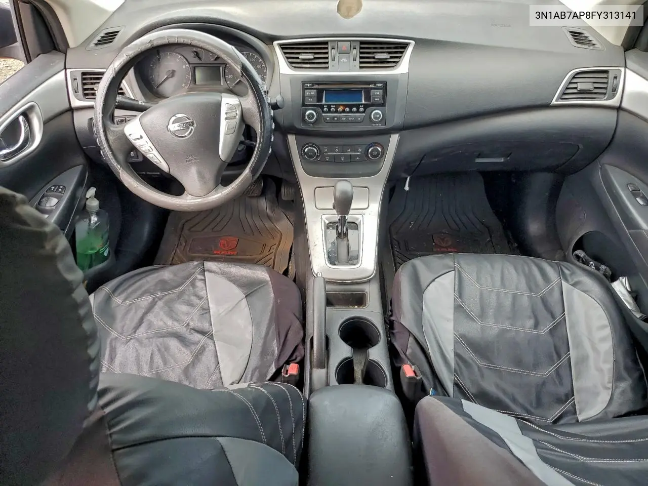 3N1AB7AP8FY313141 2015 Nissan Sentra S
