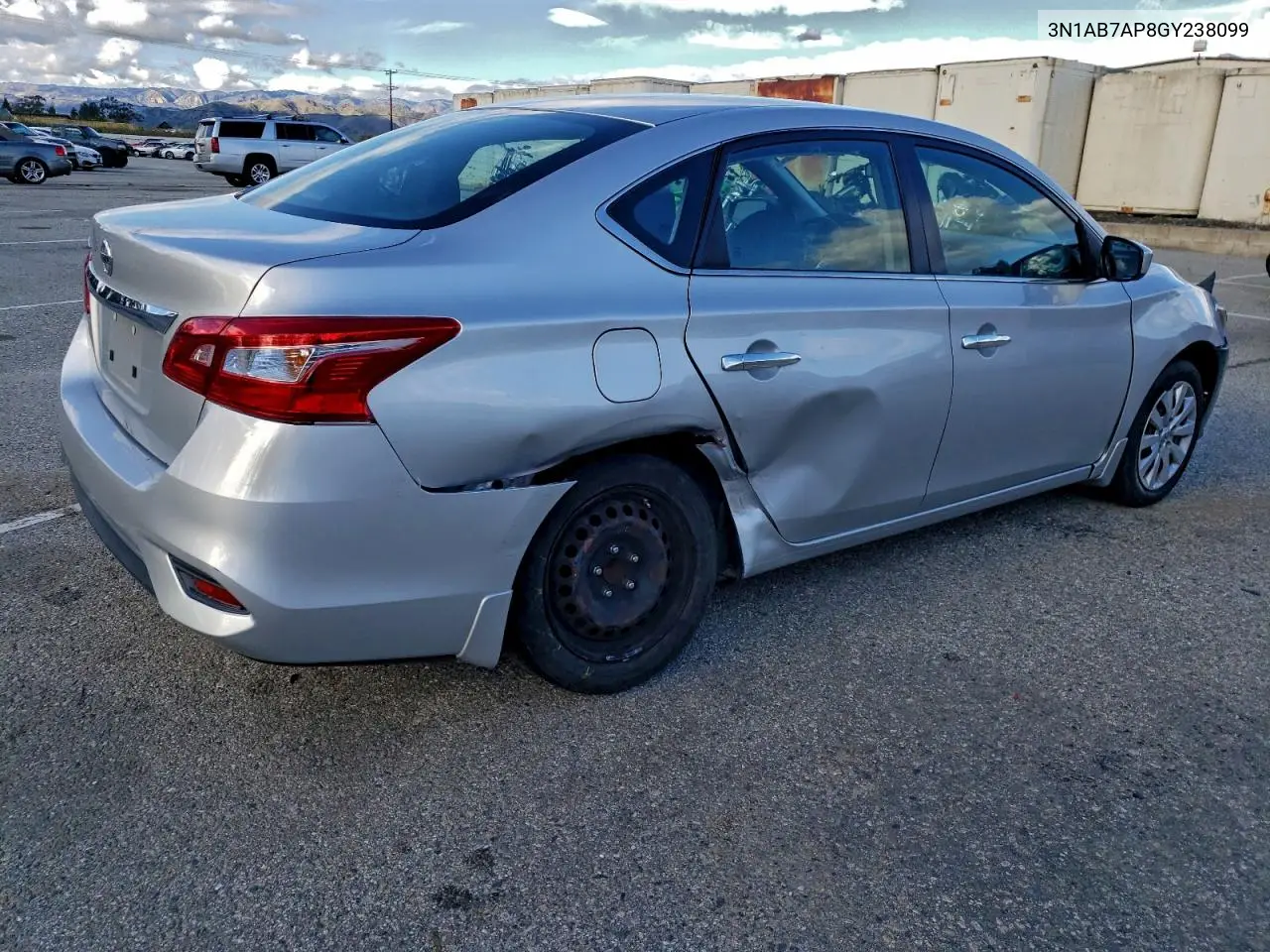 3N1AB7AP8GY238099 2016 Nissan Sentra S