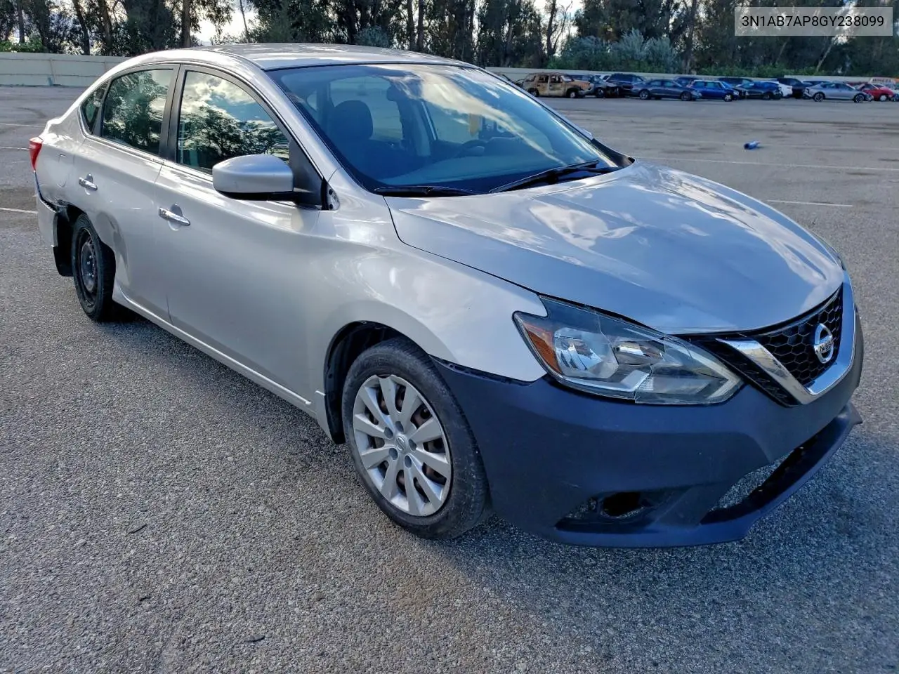 3N1AB7AP8GY238099 2016 Nissan Sentra S