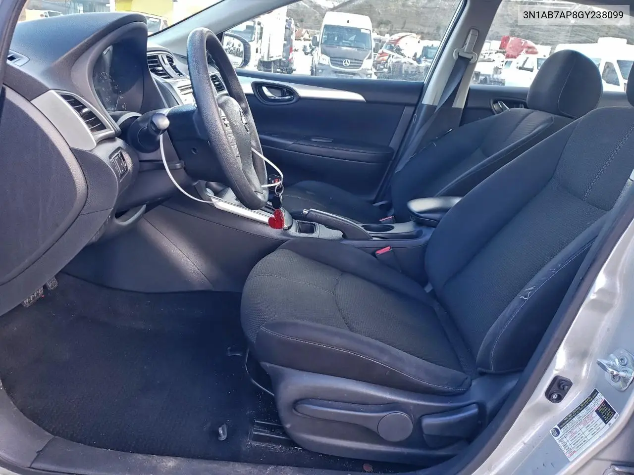 3N1AB7AP8GY238099 2016 Nissan Sentra S
