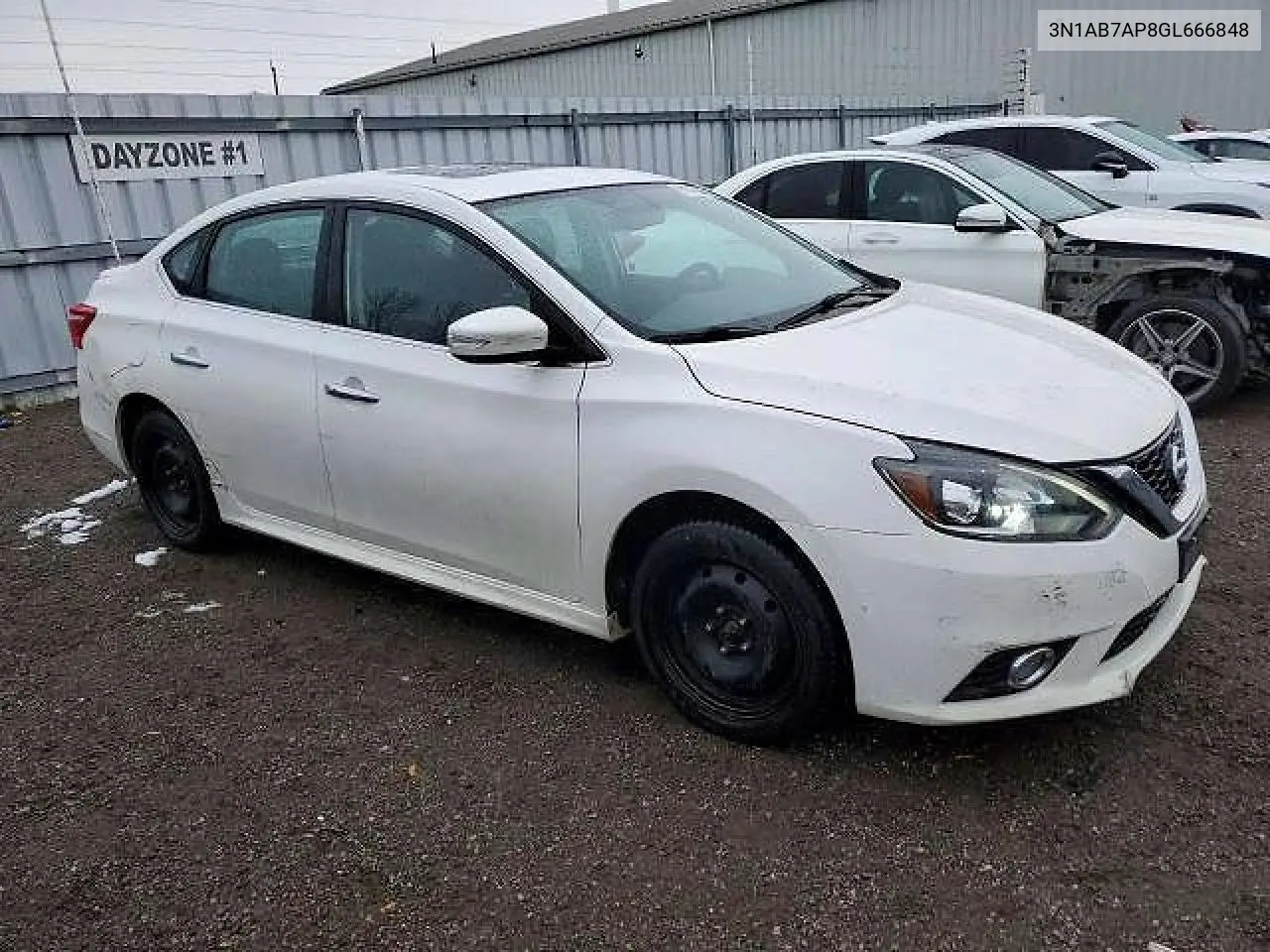 3N1AB7AP8GL666848 2016 Nissan Sentra S