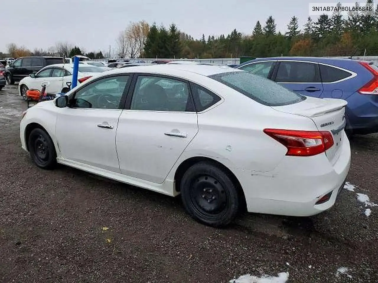 3N1AB7AP8GL666848 2016 Nissan Sentra S