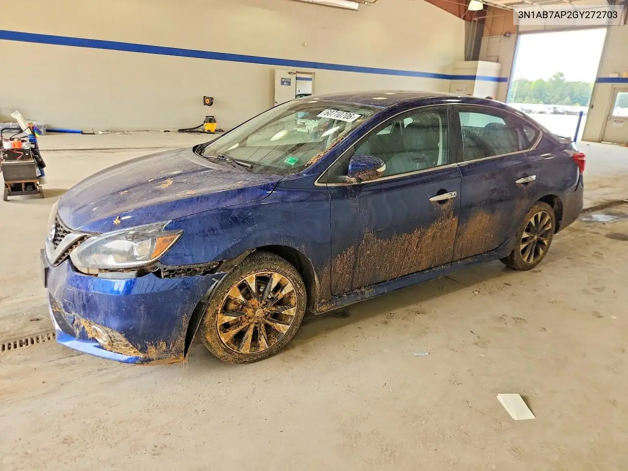 2016 Nissan Sentra Sr VIN: 3N1AB7AP2GY272703 Lot: 60710706