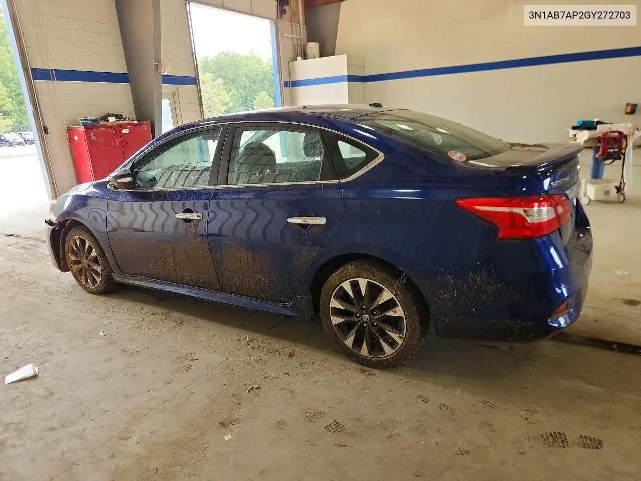 2016 Nissan Sentra Sr VIN: 3N1AB7AP2GY272703 Lot: 60710706