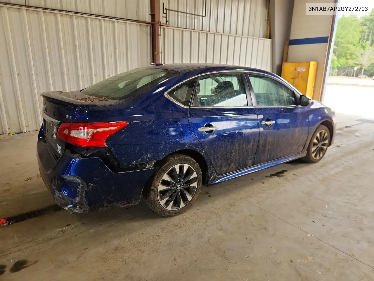2016 Nissan Sentra Sr VIN: 3N1AB7AP2GY272703 Lot: 60710706