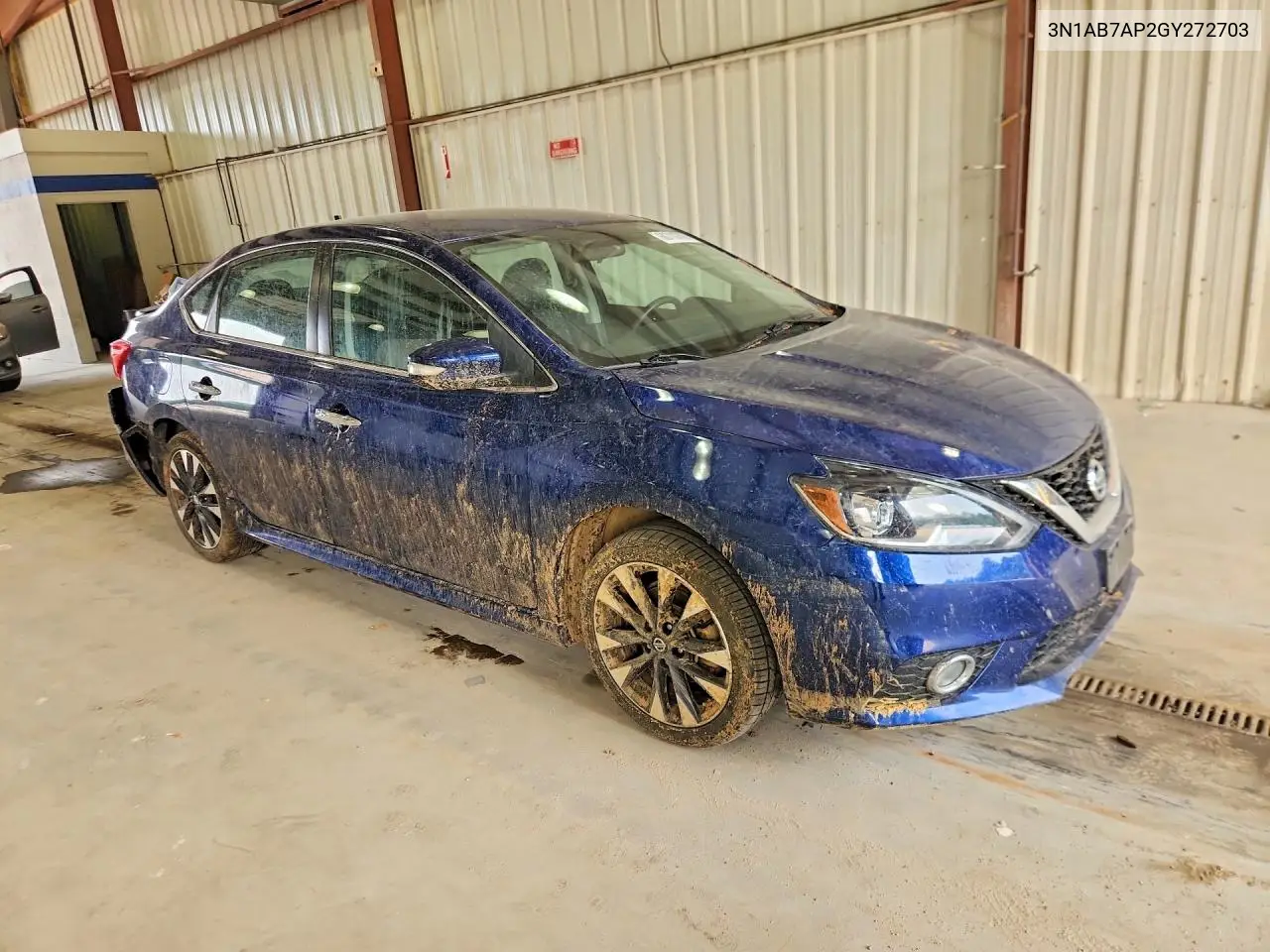 2016 Nissan Sentra Sr VIN: 3N1AB7AP2GY272703 Lot: 60710706
