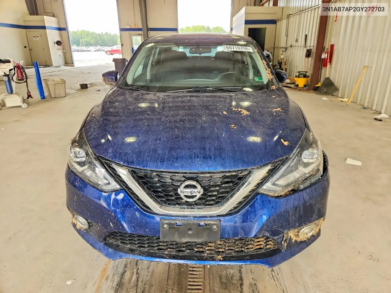 2016 Nissan Sentra Sr VIN: 3N1AB7AP2GY272703 Lot: 60710706