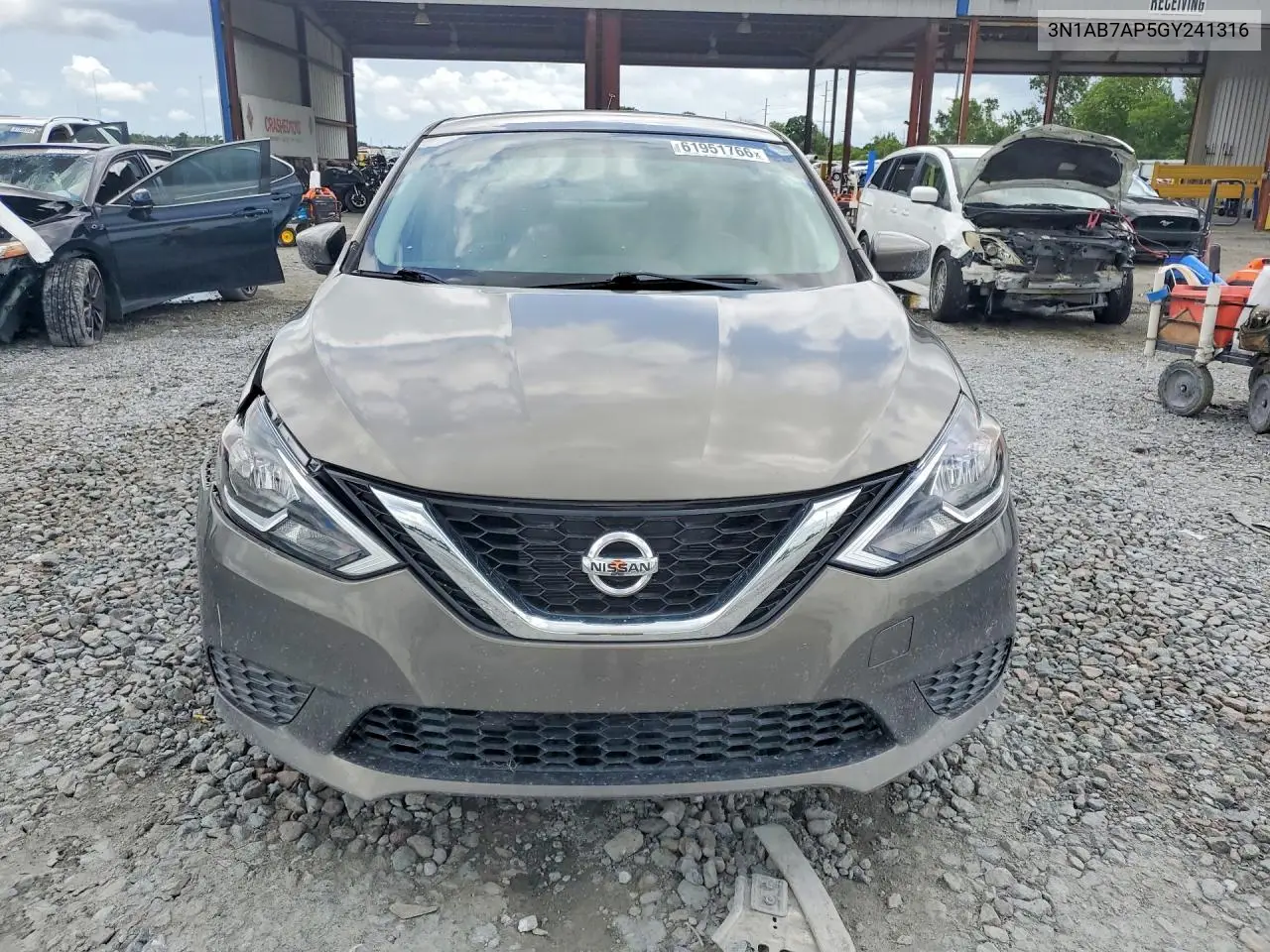 3N1AB7AP5GY241316 2016 Nissan Sentra Sv