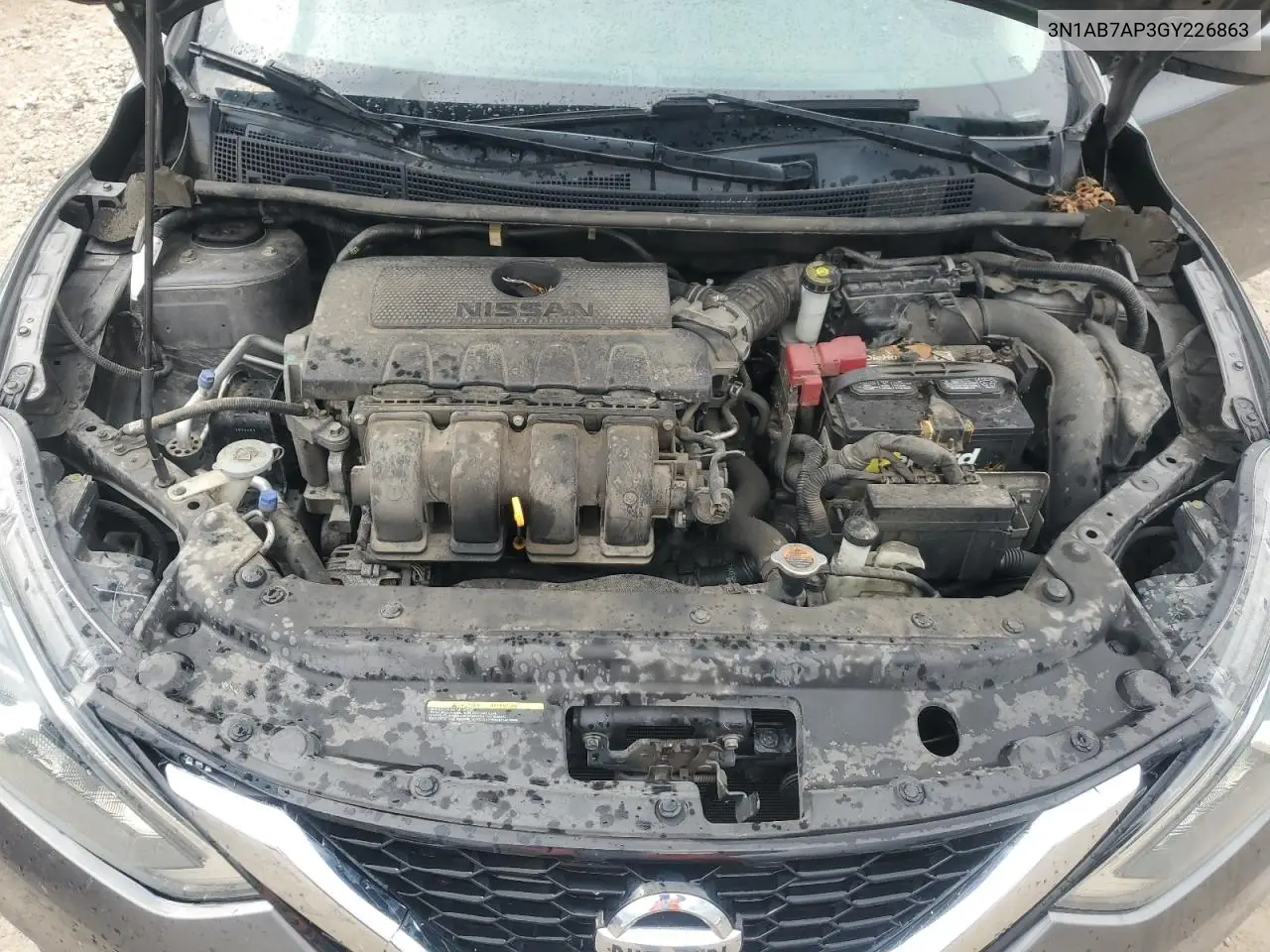 3N1AB7AP3GY226863 2016 Nissan Sentra S