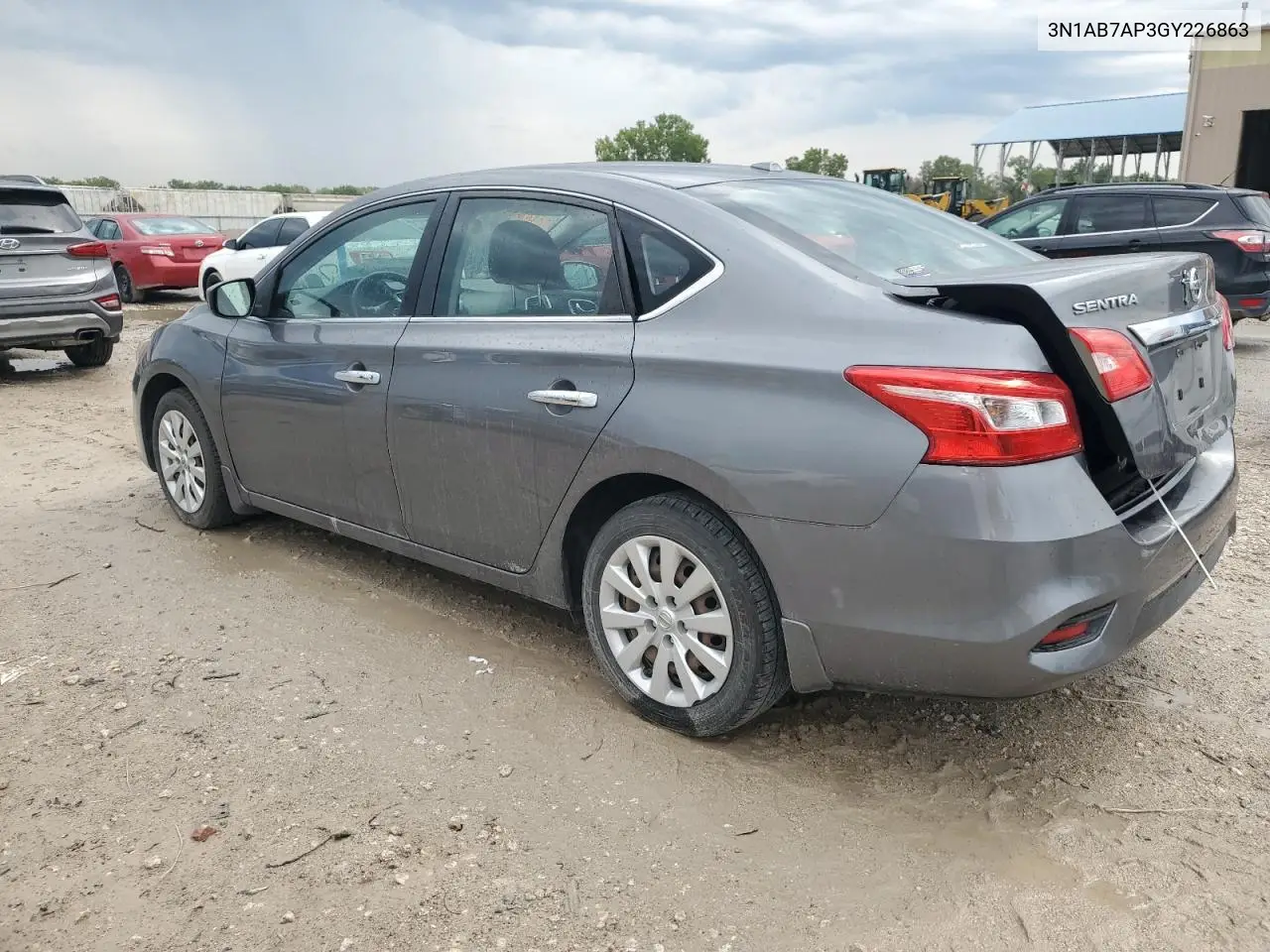 3N1AB7AP3GY226863 2016 Nissan Sentra S