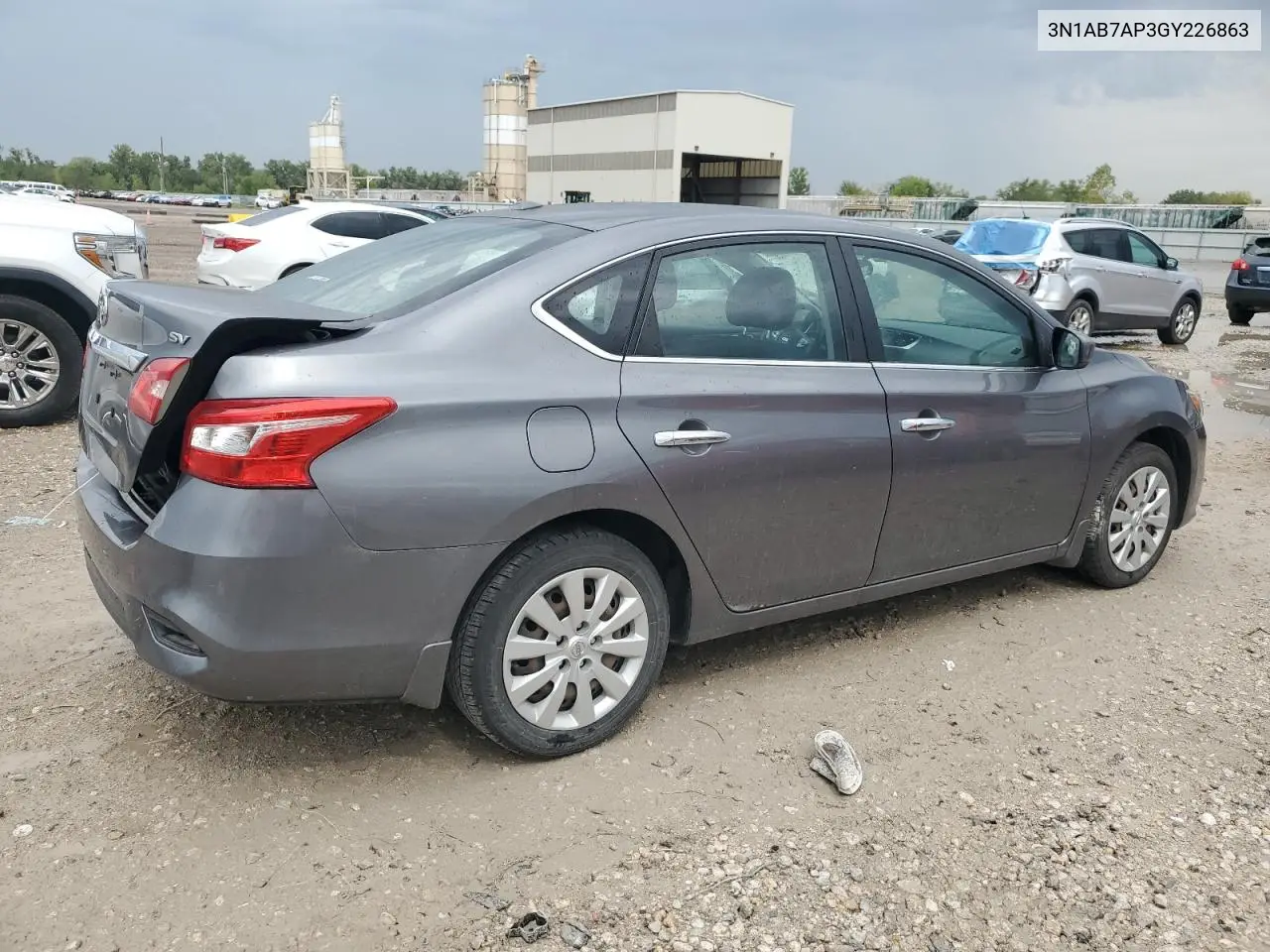 3N1AB7AP3GY226863 2016 Nissan Sentra S