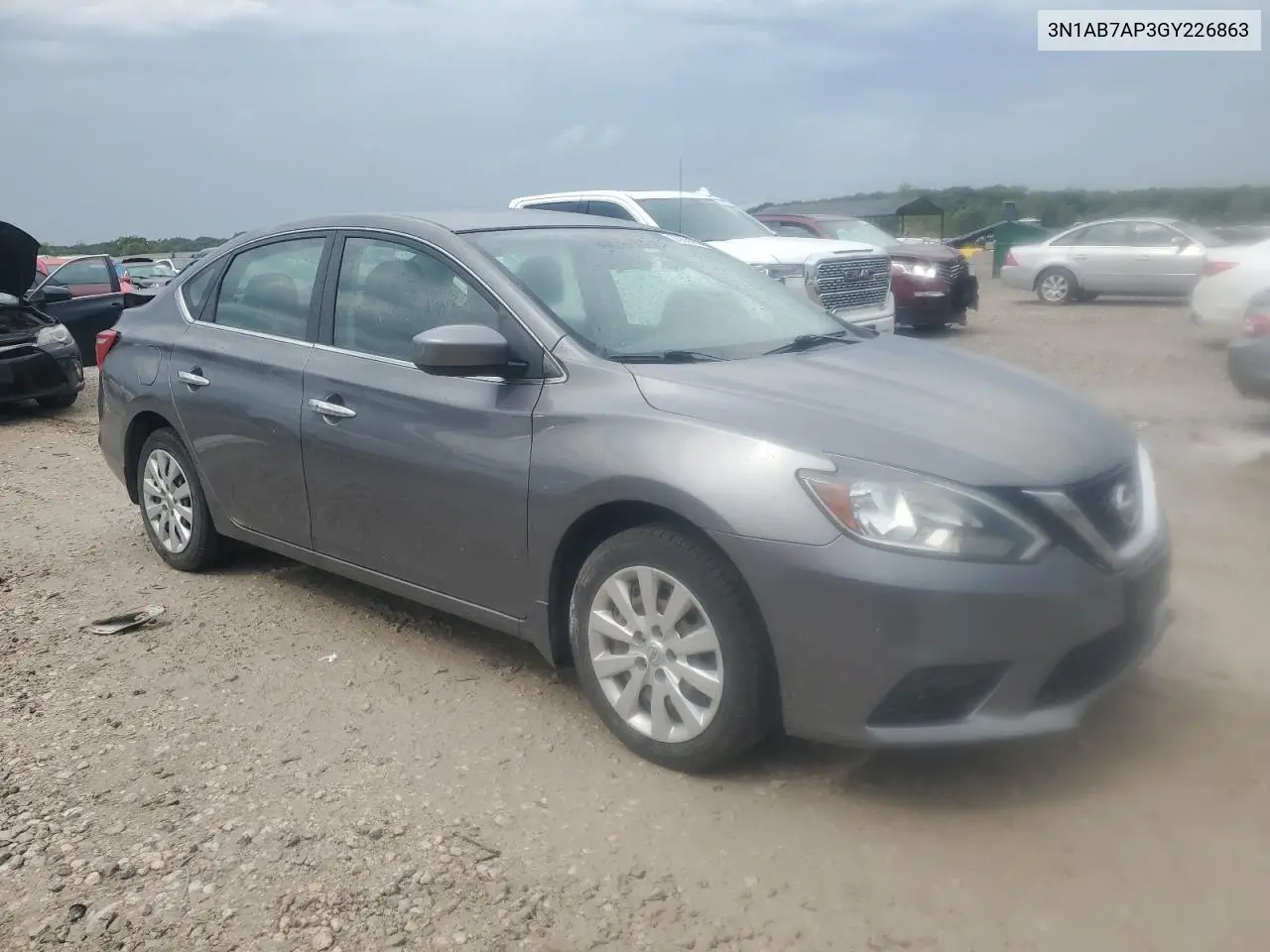 3N1AB7AP3GY226863 2016 Nissan Sentra S