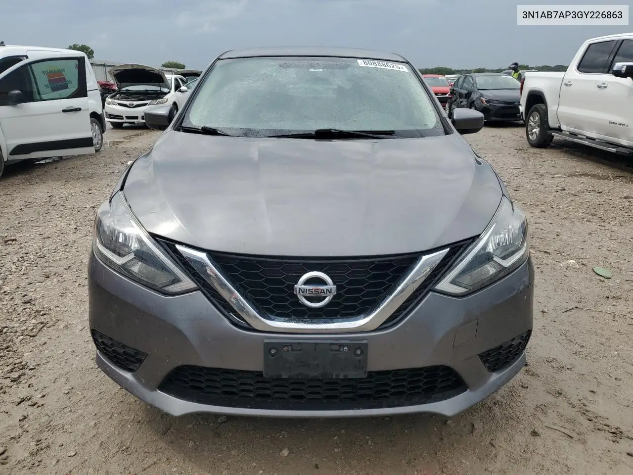 3N1AB7AP3GY226863 2016 Nissan Sentra S