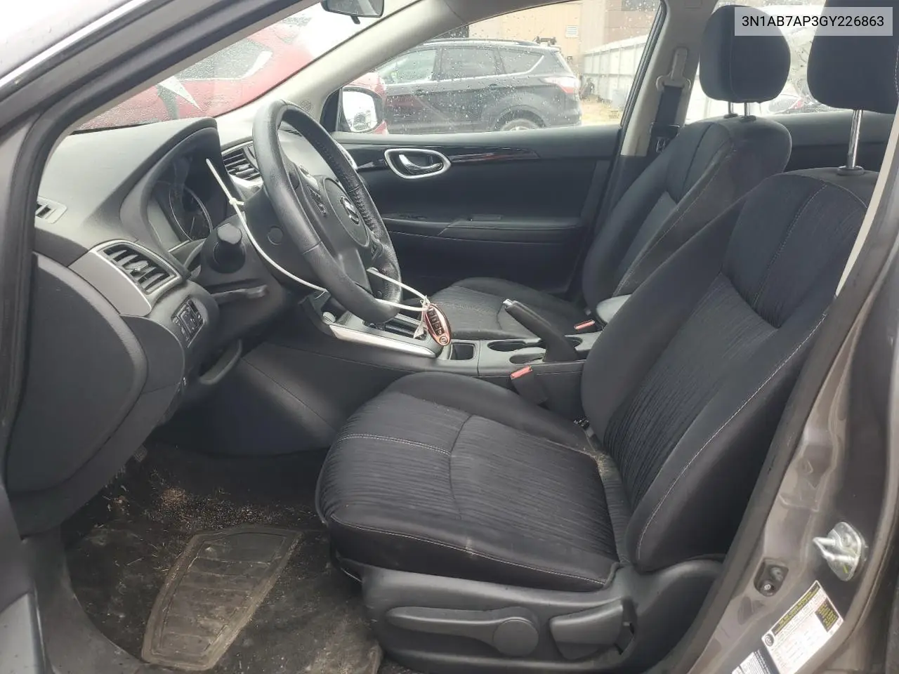 3N1AB7AP3GY226863 2016 Nissan Sentra S