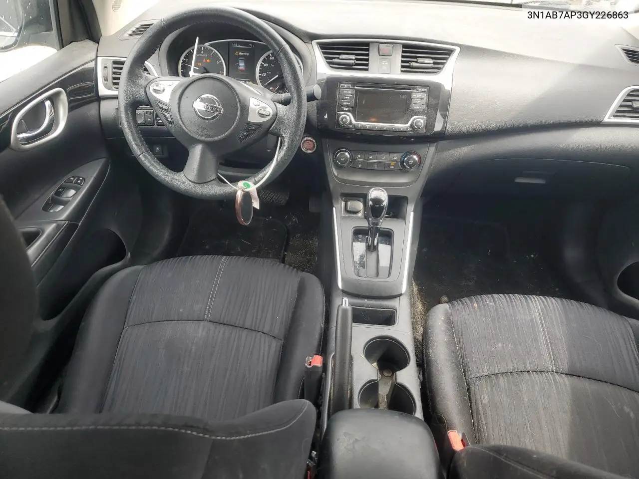 3N1AB7AP3GY226863 2016 Nissan Sentra S