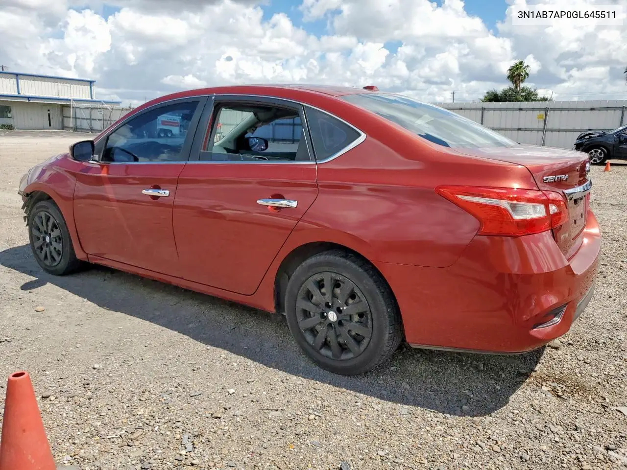 3N1AB7AP0GL645511 2016 Nissan Sentra S