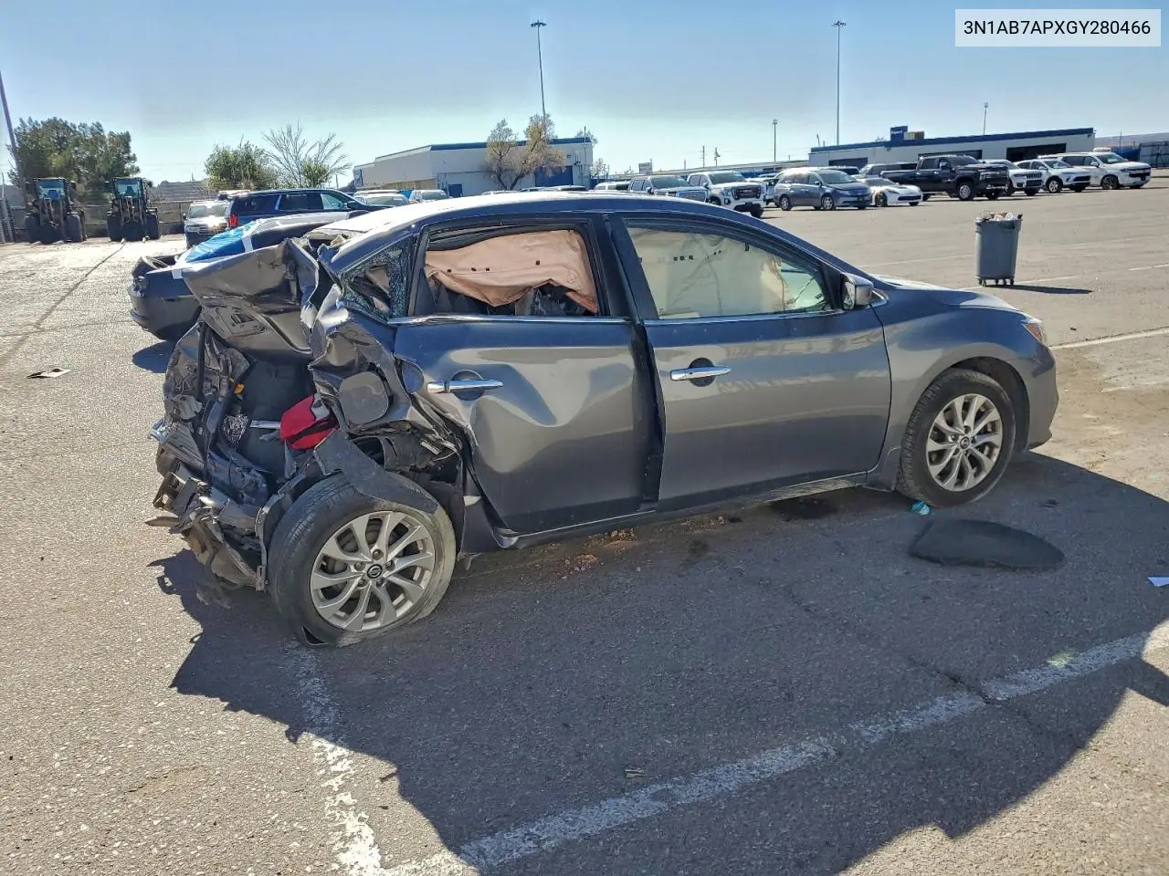 3N1AB7APXGY280466 2016 Nissan Sentra